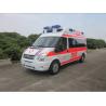 Buy cheap 9 Seats Ford Transit Ambulance 6 Seater Medi Cal Ambulance Front Rear Drive 4×2 from wholesalers