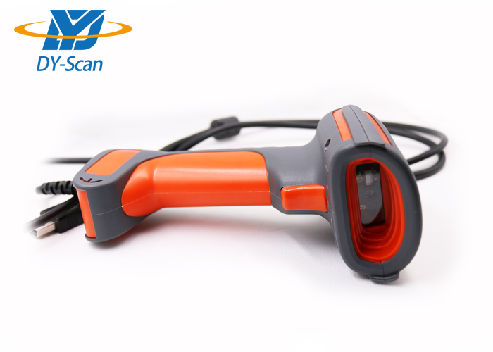 Waterproof IP68 2D Barcode Scanner USB Outdoors High Speed 58CM/S Decoding Speed