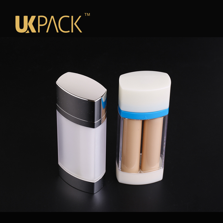 Double inner bottle airless AS luxury Cosmetic bottle