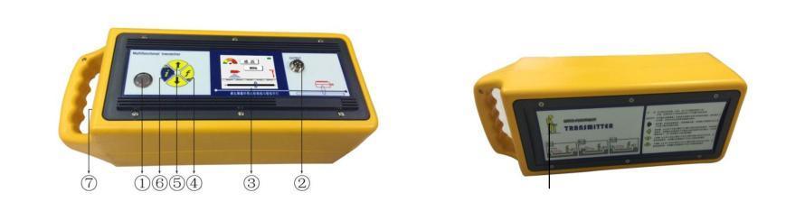 Xzh Test Intelligent Yellow Underground Cable Pipe Locator Route Tracer Digital Metal Pipe Detector