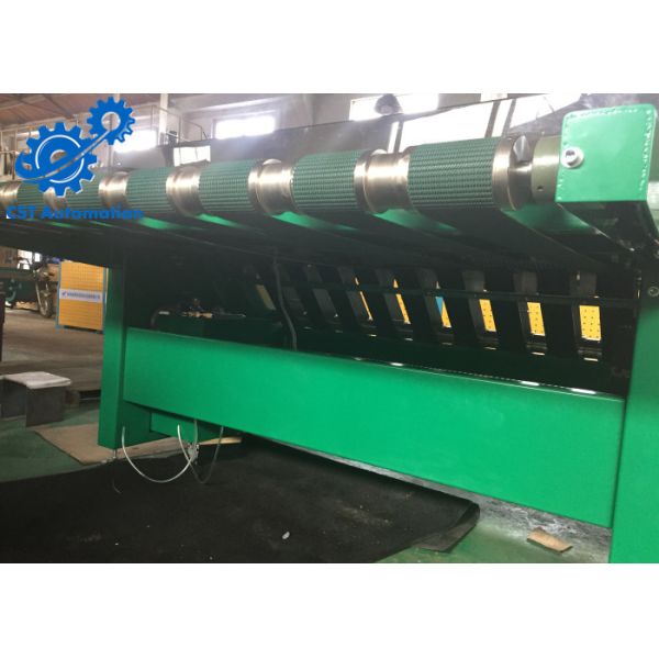 Adjustable Speed Custom Made Machines , Carpet Punching Flat Belt Conveyor