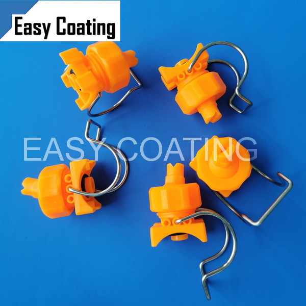 PP plastic with 304 stainless steel clamp clip spray nozles with adjustable ball joints