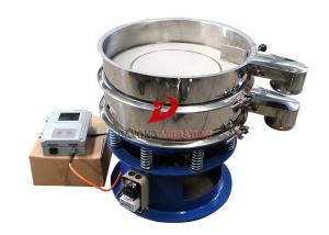 Circular Type Graphite Powder Ultrasonic Vibrating Screen With Less Cleaning Time