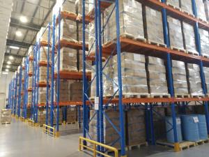 Warehouse Heavy Duty Storage Pallet Rack Simple Structure Customized