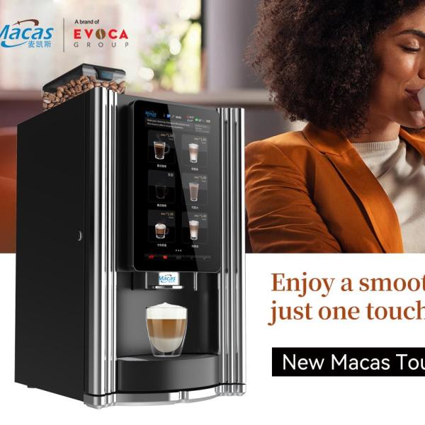 Quality Espresso Coffee Smart Countertop Coffee Vending Machine 220V 50Hz for sale