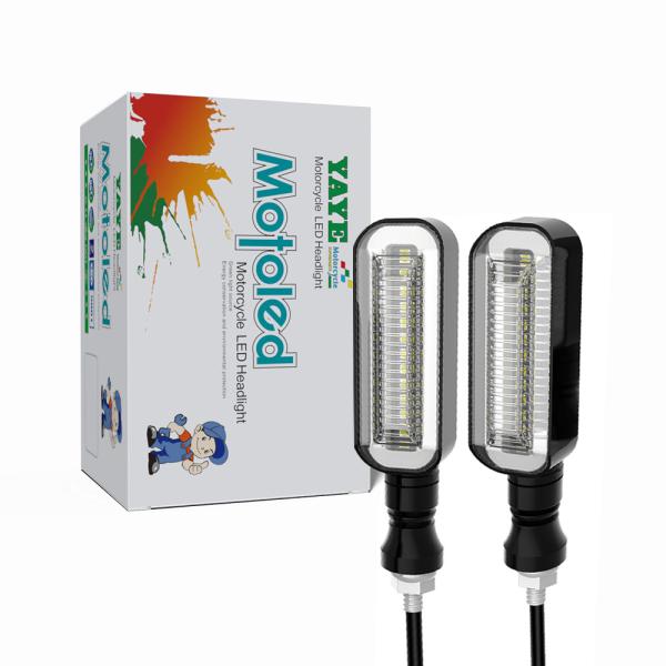 Quality Motorcycle LED Indicator Turn Signals Light with Blue Light Color and ABC PC Material for sale
