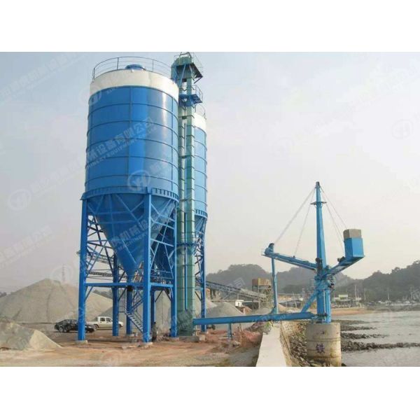 Light Duty Plate Chain Continuous Bucket Elevator For Cement