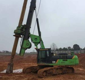 China Max Drilling Depth 62m Mini Piling Machine Kr220c Rotary Drilling Rig wholesale