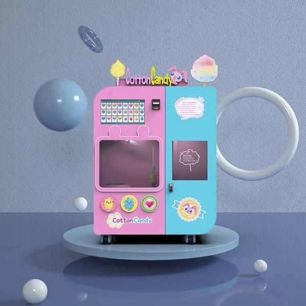 Quality Wireless Hotel Candy Floss Vending Machine for sale