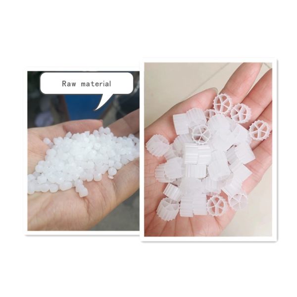 Biofilm Reactor Fish Pond MBBR Filter Media 100% Virgin HDPE Material