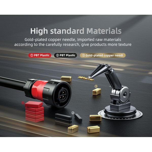 Cnlinko YM 24 11 Pin Plastic Circular Single Hole Waterproof Aviation Plug Connector IP68 Male and Female Socket Power Connector