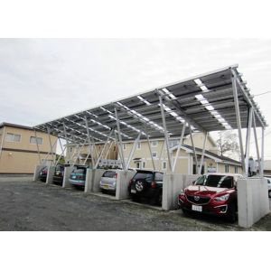 5 10 Degrees Tilting Concrete block Carport Solar Systems