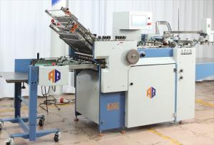 China 380V 4.15KW Large Format Paper Folding Machine Heavy Duty With Touch Screen wholesale