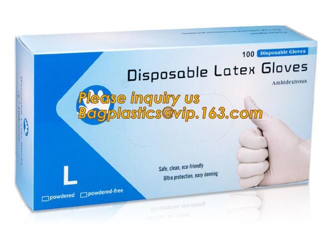Medical Disposable Nitrile Coated Hand Gloves,Industrial Garden Working Resistant Disposable Nitrile Black Gloves BAGEAS