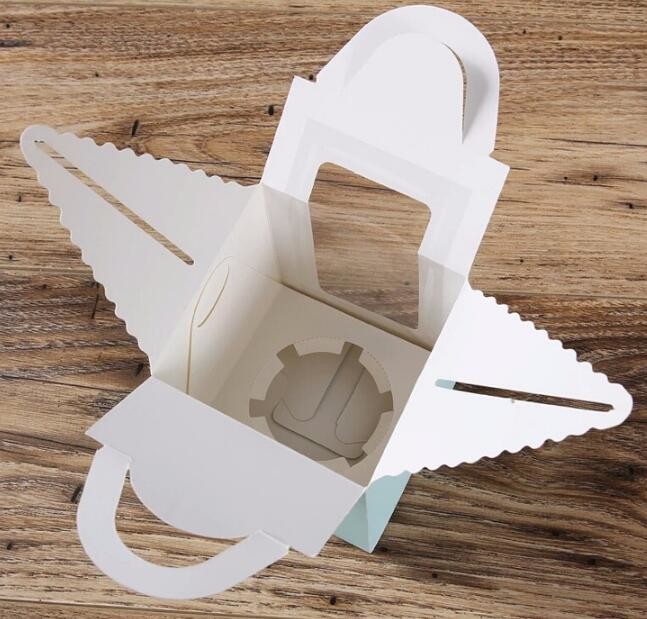 kraft paper sandwich box with window ,triangle sandwich box for packaging,Cardboard Box With Clear Window Burger Sandwic