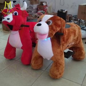 Hansel amusement park walking games kids unicorn motorized plush animal