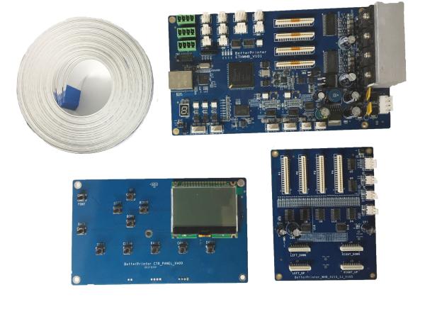 Network Interface single head 4720 inkjet board flexible flat cable kit use for