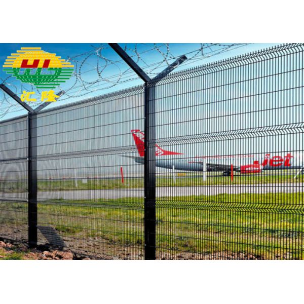 Non Rusting 358 Anti Climb Security Fence 2.5m Height For Airport