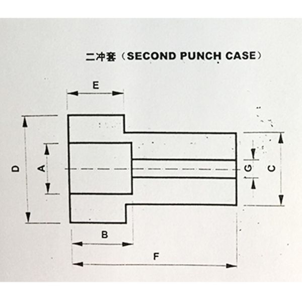 Cold Forging Sets Screw Punch Customized Size OEM Service