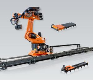 China Kuka KICN_RL1000 Linear 2m/S Floor Unit With 1000kg Payload For Welding Palletizer wholesale