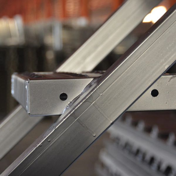 Lightweight Galvanized Steel Structure Building Cable Tray Ladder Staircase Scaffolding Climb Step