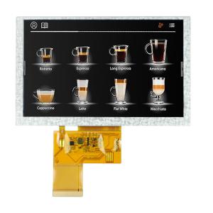 China 800*480 5 Inch TFT LCD Module 250nits Brightness Transmissive Lcd Display wholesale