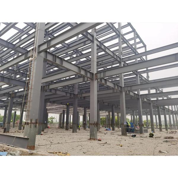Quality High Strength Steel Light Frame Construction Prefabricated Warehouse Steel Structure for sale