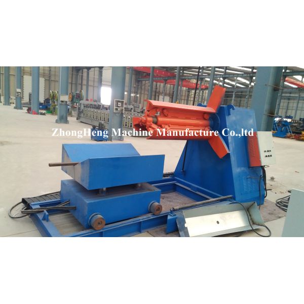 5 Ton Sheet Metal Hydraulic Decoiler With Coil Car Uncoiler Machine Manual