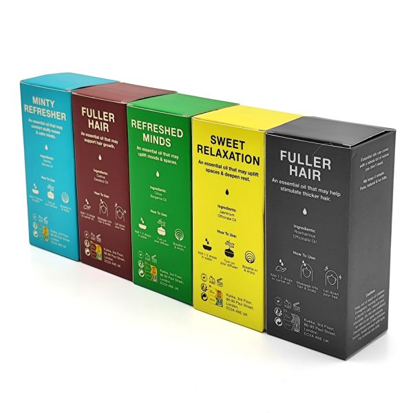 Custom Order Essential Oil Perfume Square Package Box Cosmetic Packaging Paper Boxes 50ml