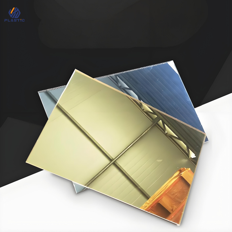 Custom Different Thickness Silvery Clothes 3mm Mirror Cast Acrylic Sheet
