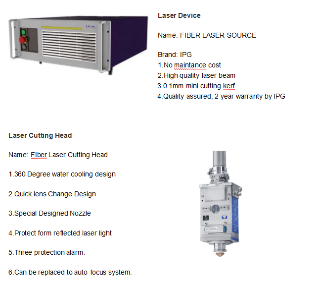 Good Quality Tube and Sheet Special Fiber Laser Cutting Machine