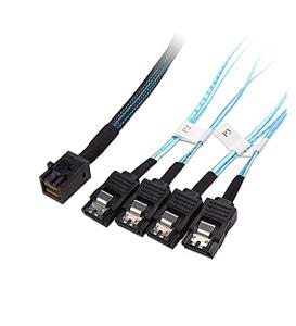 China Servers 6Gbps Transmission Rate 7pin SAS Splitter Cable wholesale