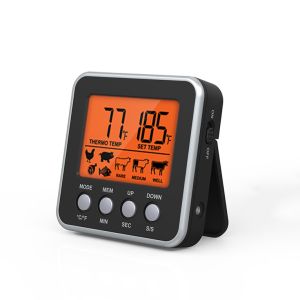 China Kitchen Instant Read Digital Thermometer 7 Modes With Extend Probe wholesale