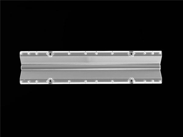 Quality Single Row Linear Light LED Optics Lenses With 90 Degree Beam Angle for sale