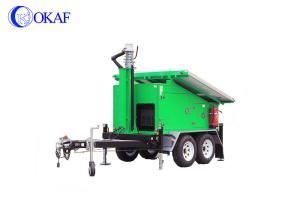 Large Mobile Forensics Construction Light Trailer Outdoor High Bar Lighting System