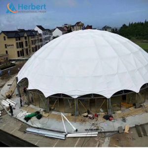 ETFE PTFE Tension Membrane Structure 50mm Roof Facade Couverture