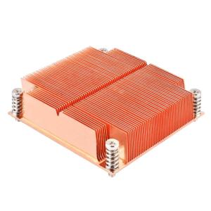 Bronze Copper Extruded Heat Sink Aluminum Profiles For PC CPU Cooler Fan
