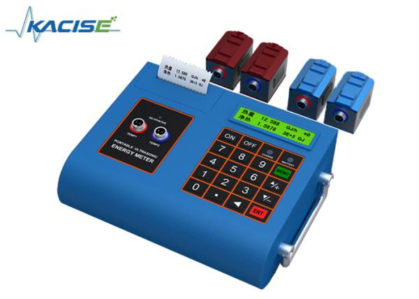Quality Clamp On Handheld Ultrasonic Flow Meter No Pipe Cutting With Built In Printer for sale