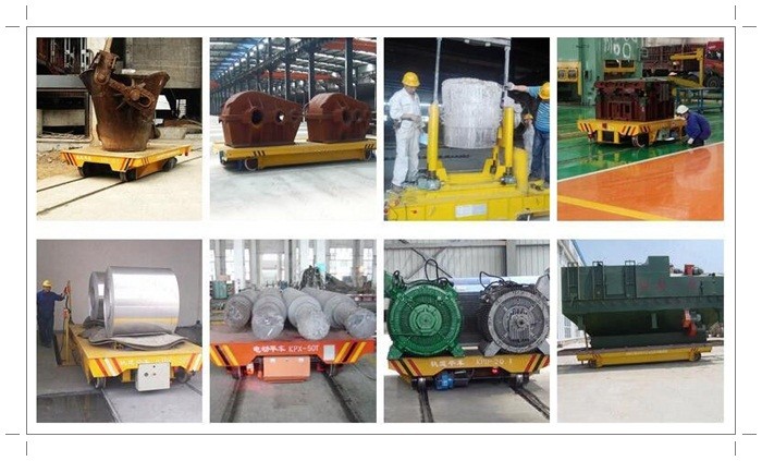 Factory Material Transfer Platform Self Propelled Interbay Transfer Car on Rails for Coil Handling