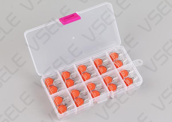 Quality 20PCS Clamp Terminal Block Push In Wire Connectors 10 Awg for sale