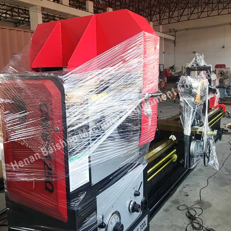 CW61125 Big Bore Heavy Duty Turning Lathe Machine Price Horizontal Lathe Machine