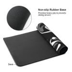 Large Size 400x900 Waterproof Computer Keyboard Mousepads for Extended Gaming