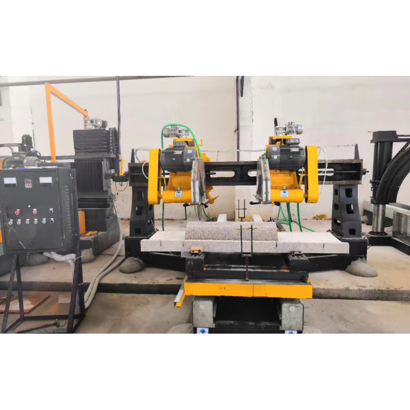 Four Slice Edge Cutting Machine For Column Slab