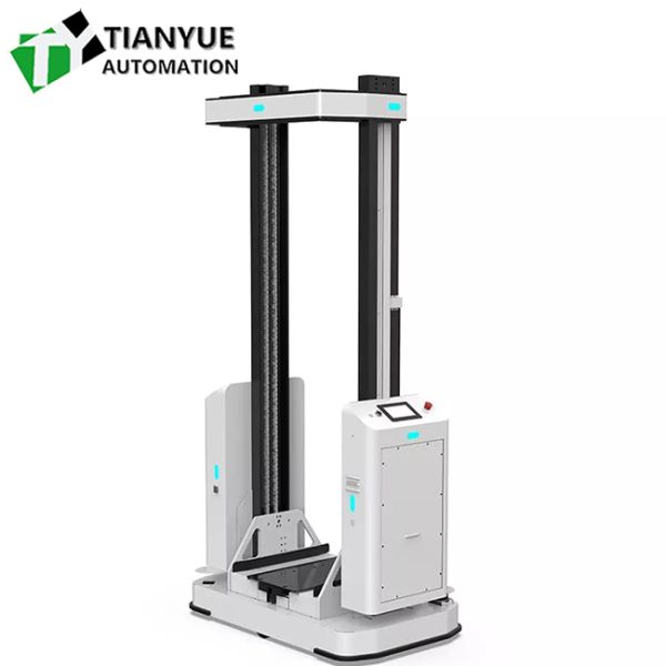 AMR Autonomous Mobile Robot with Servo Motor for Warehouse Pallet Handling featuring Navigation Accuracy ±5mm and 8h Comprehensive Endurance