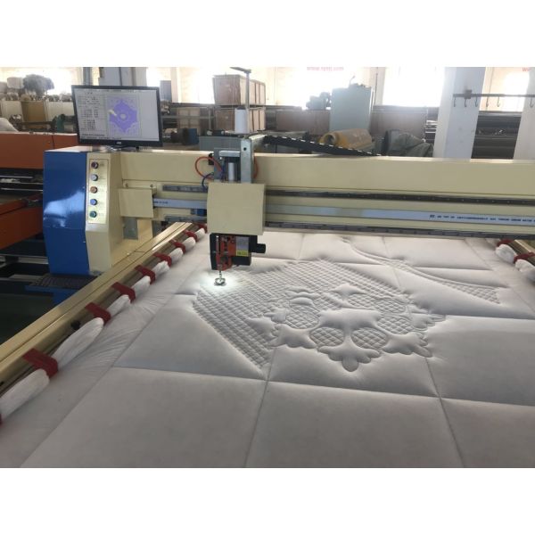 Sleeping Sofa Blanket Long Arm Computerized Quilting Machine For Home Use 2.0kw