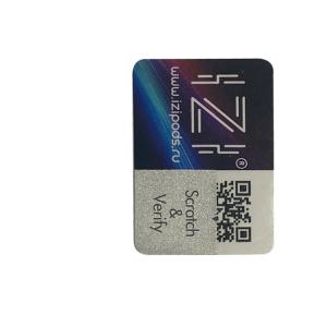 China Label Size 2 X 4 Inches Laminated Two-Ply Labels with Customized Shape wholesale