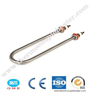 China Single U Shape 220V / 380V Water Immersion Tube Heating Element 1KW - 4KW on sale
