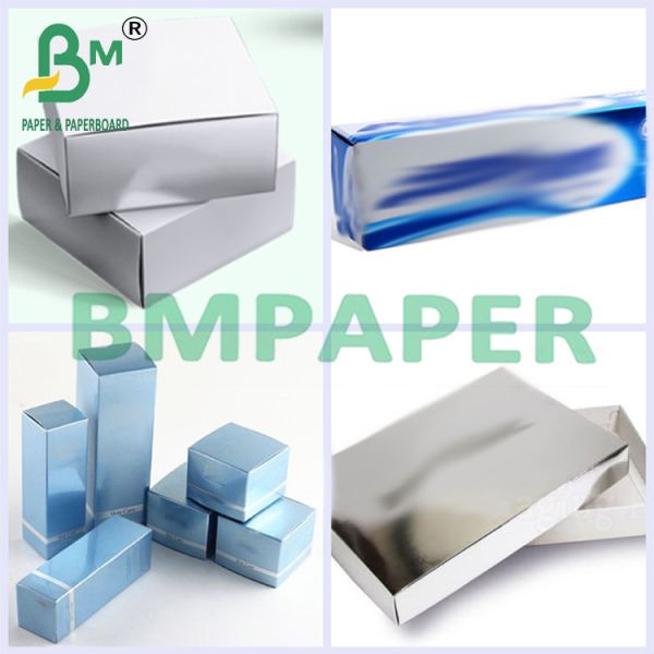 36pt Good Ink Absorption Metalized Board For Toothpaste Packaging