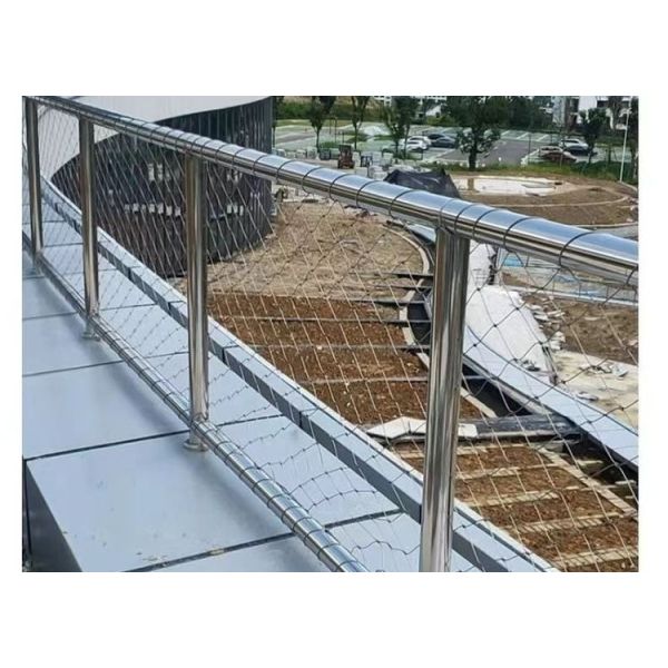 316 Stainless Steel Cable Mesh 3.2mm Diameter 55mm Mesh