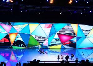 China HD Indoor Rental LED Display , P2.5 Stage Background LED Display Big Screen on sale